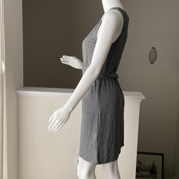 Banana Republic gray sleeveless jersey dress size XS - Picture 4 of 8